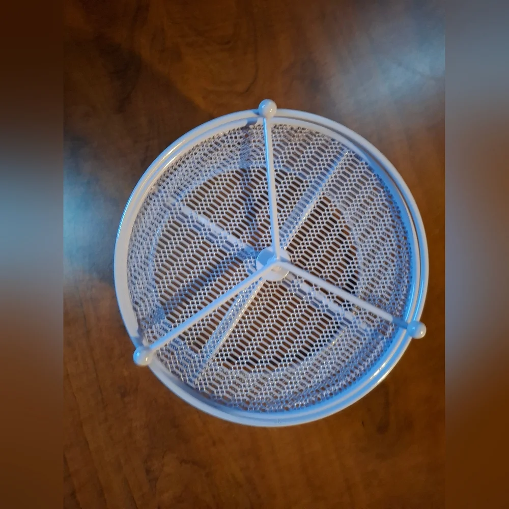 Round Purple Spinning Organizer